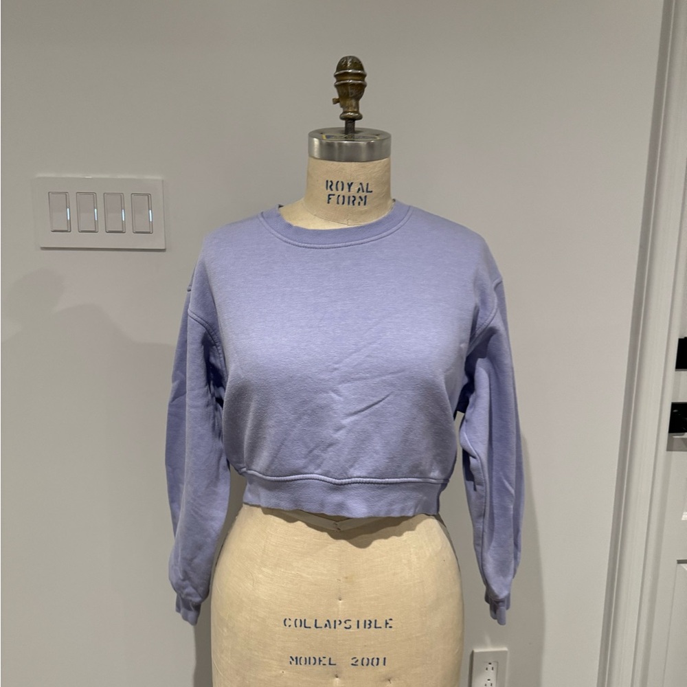 Zara cropped sweater